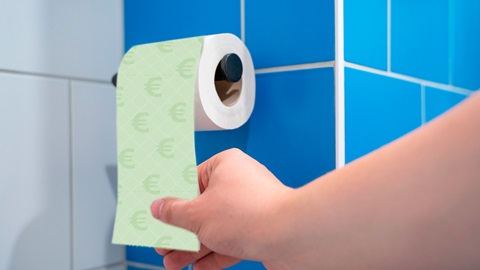 rouleau de papier toilette